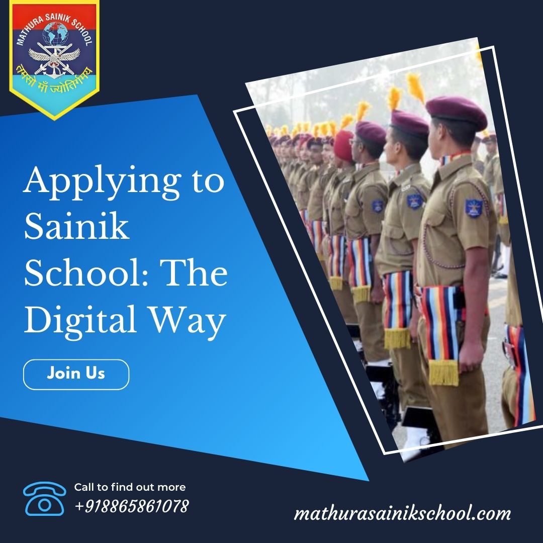 Applying To Sainik School: The Digital Way